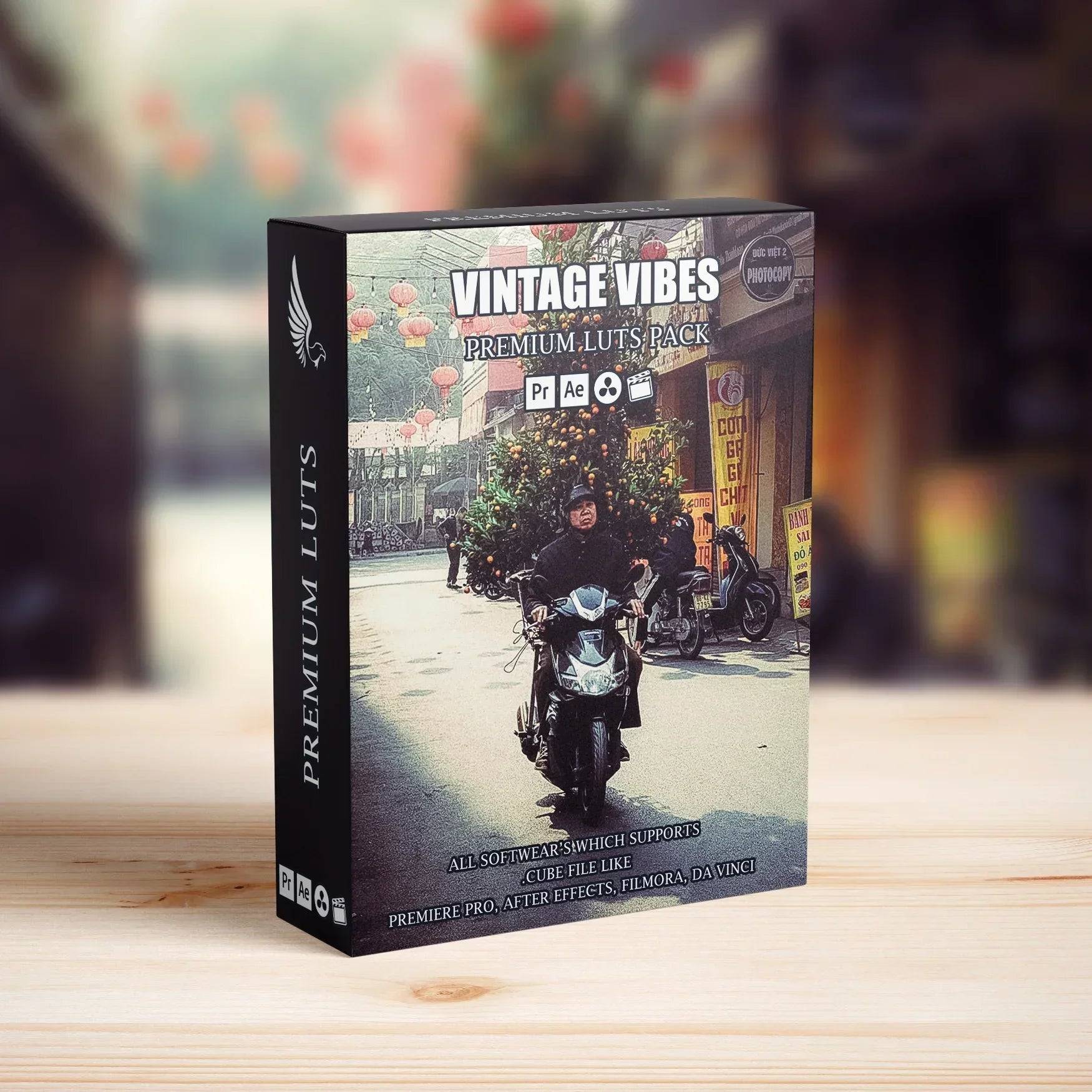 Vintage Vibes Cinematic LUTs Pack - Commercial