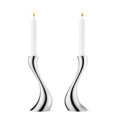 Georg Jensen – Mellem Cobra lysestager (2 stk.)