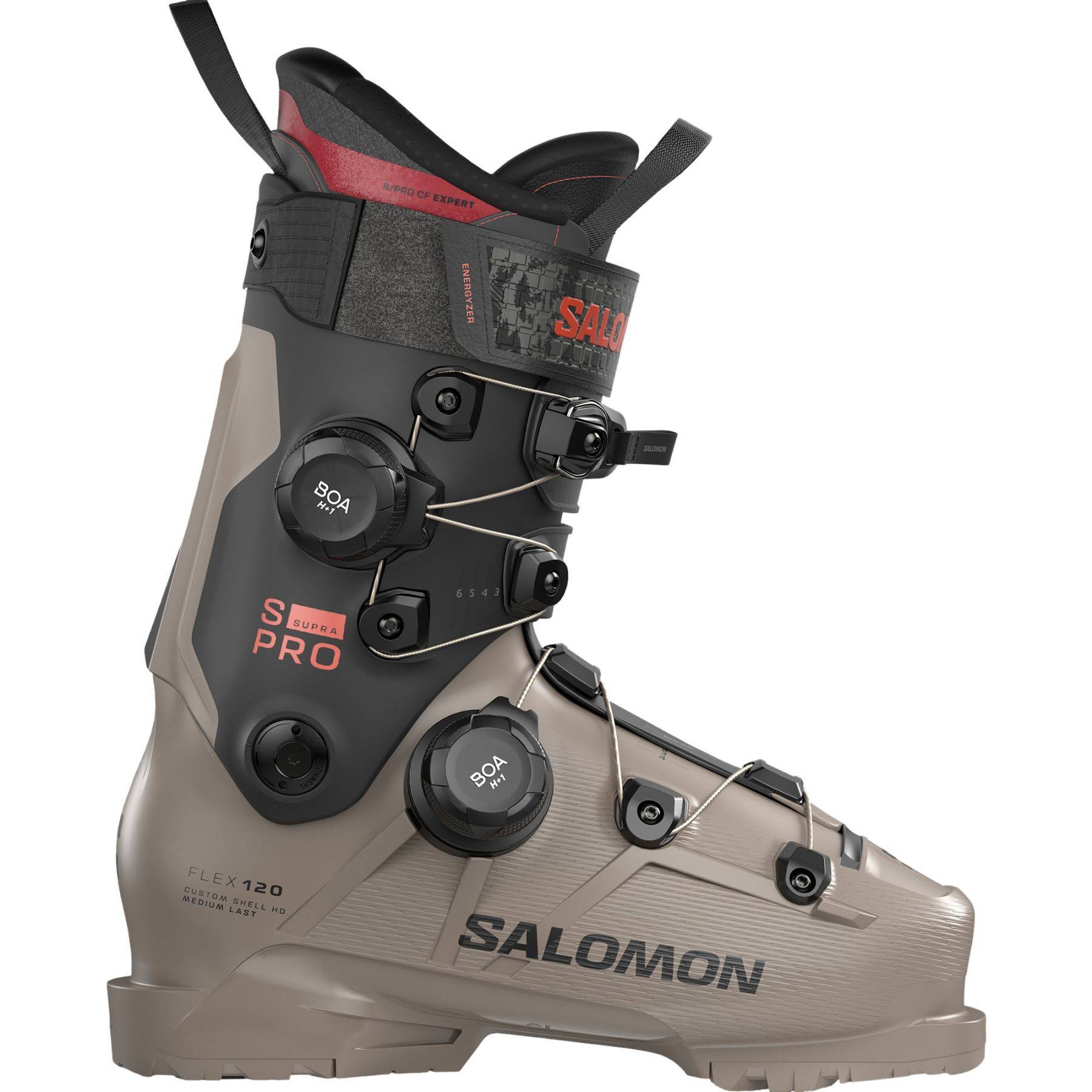 Salomon S/Pro Supra Dual Boa 120, Pjäxor, Herr, Beige/Svart