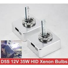 2 st högljusa d5s hid xenonlampor 12v 35w oem uppgraderingsstrålkastare för byte av strålkastare 5500k 6000k vit d1s d2s d3s d4s d8s 2500lm - D2s