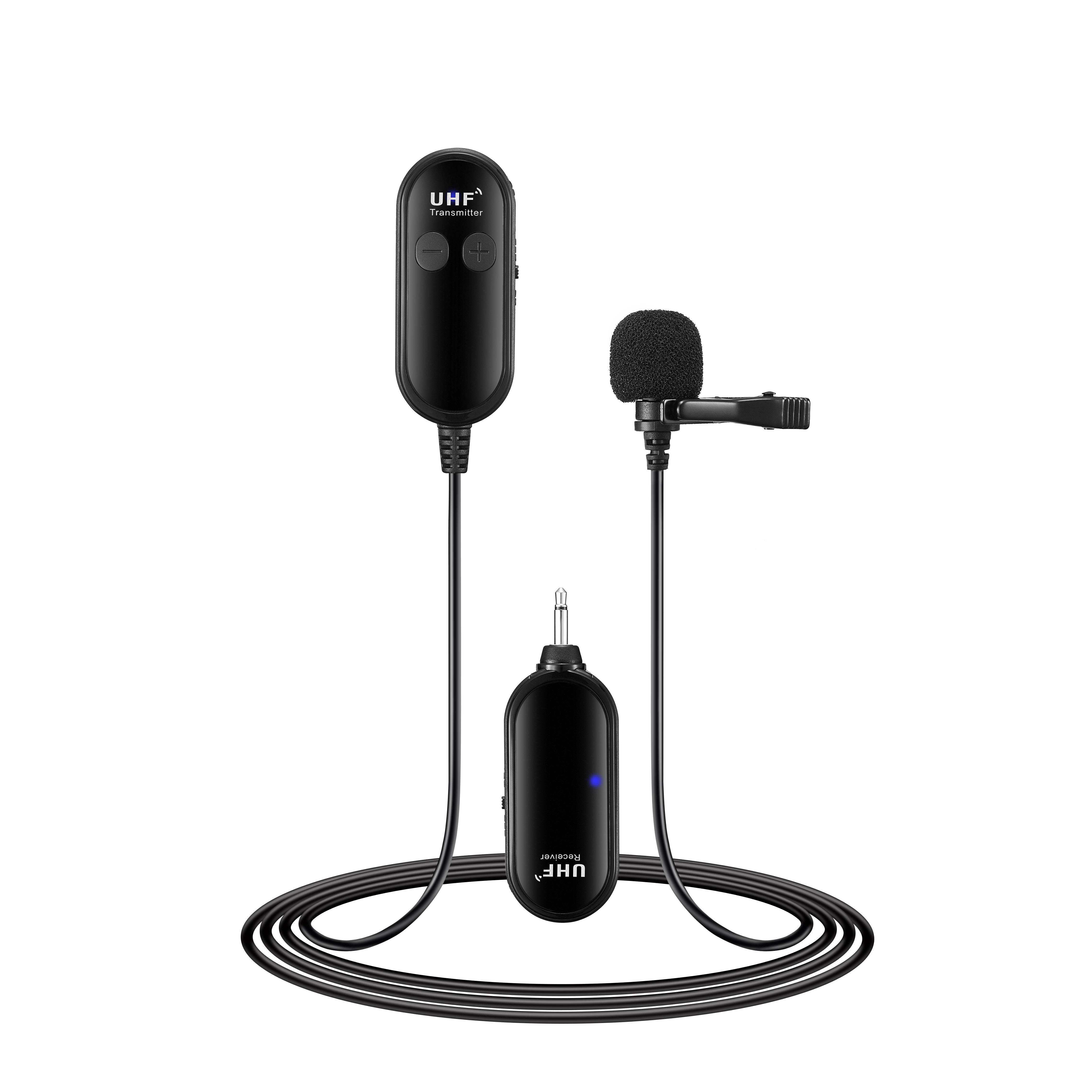 Lavalier Wireless Microphone Radio Microphone Recording Equipment - F