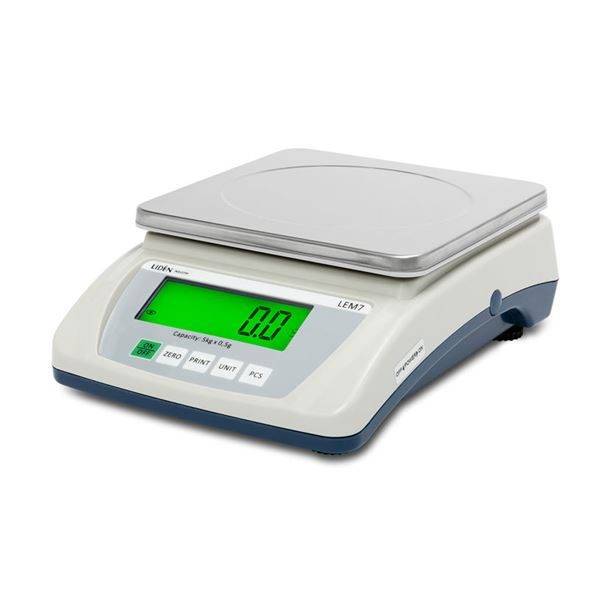 Precisionsvåg LEM7, kapacitet 5 kg, gradering 0,5 g