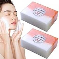 Kojic Acid Soap, Kojic Acid & Glutathione Soap 2st Hudblekning Rik skummande 140G Kojic Soap