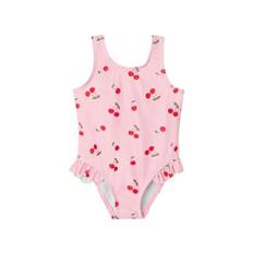 Name It Badedragt Pink Frosting Med Kirsebærprint - Str. 3-4y 98/104cm