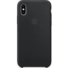 Apple silicone case for iPhone XS - Black - Svart