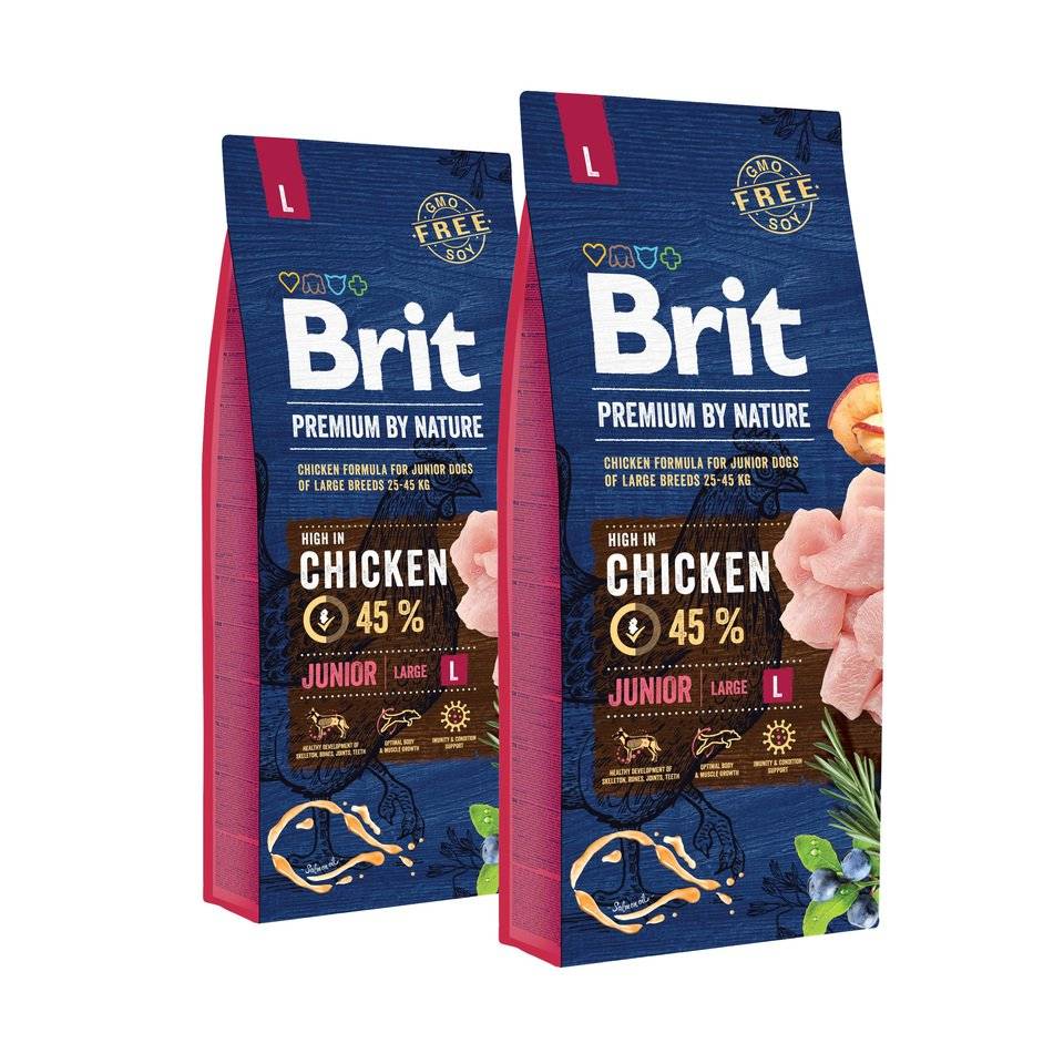 BRIT Premium by Nature Junior Large L 30 kg (2 x 15 kg)