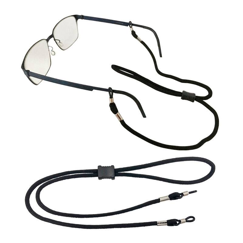 Brillesnor justerbar 60 cm sort