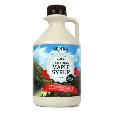 Kanadensisk lönnsirap - 1 liter. Sephra