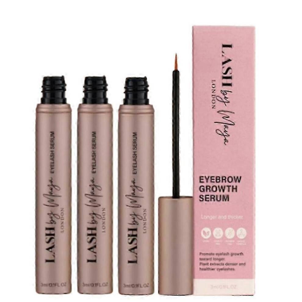 (3pcs) 1/2/3x Eyelash Growth Accelerator - 3ml Premium Conditioner for Thicker, Longer and Darker Lashes