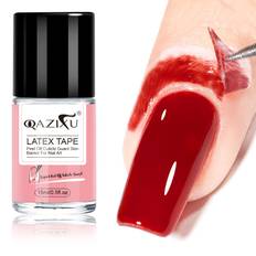TEMU Qazixu 15ml Nail Off Liquid - Nail Polish Remover With Anti-overflow Glue Edge Latex Tape, Cuticle Guard, And Finger Lacquer Protector For Easy Manicure And Polish Applicatio
