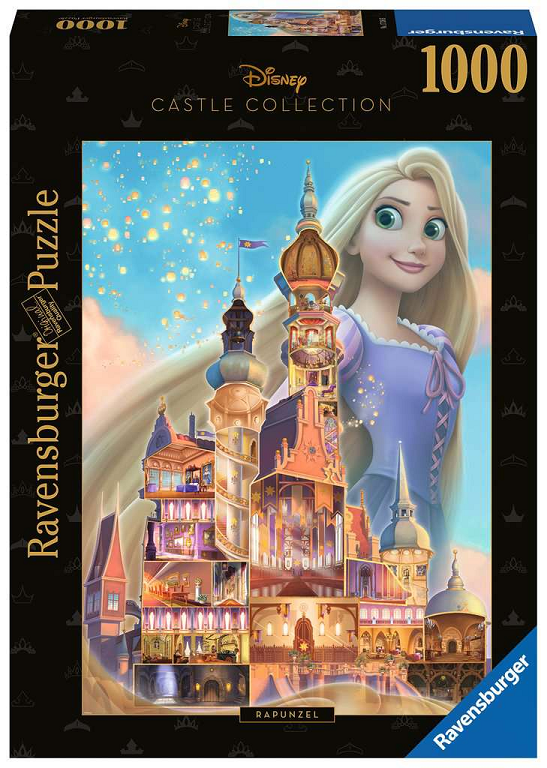 Pussel Disney Castle - Rapunzel - 1000 Bitar