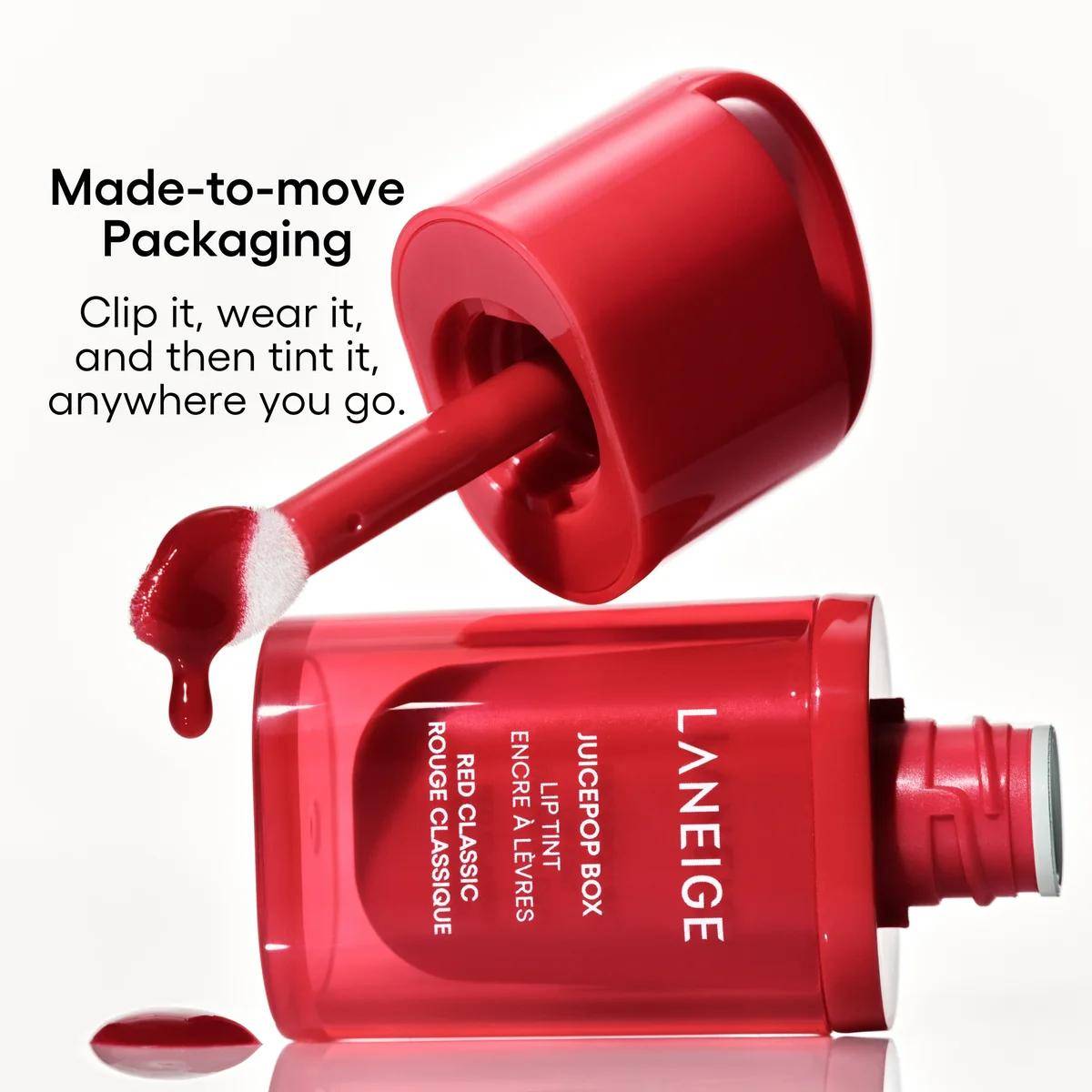 Juicepop Box Lip Tint Red Classic 4.5g/0.15oz. AUTHENTIC STORE