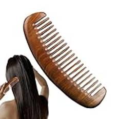 Wooden Comb | Beauty wooden comb | Wooden styling comb | Handmade Comb Hair Detangler | Ergonomic Curly Hair Comb Scalp Massager Sandalwood Detangling Comb for Women School Travel