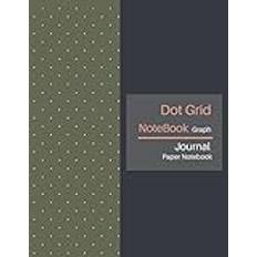 Dot Grid Notebook: Dotted Notebooks Paper Large (8.5 x 11 inches), A4 100 Pages - Bullet Journal - Dot Grid Journal Graphing Pad - Drawing & Note Taking (Terrarium Moss Cover)