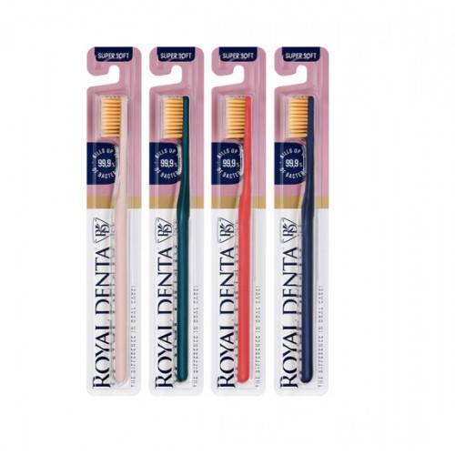 Royal Denta Gold Super Soft Toothbrush Blue