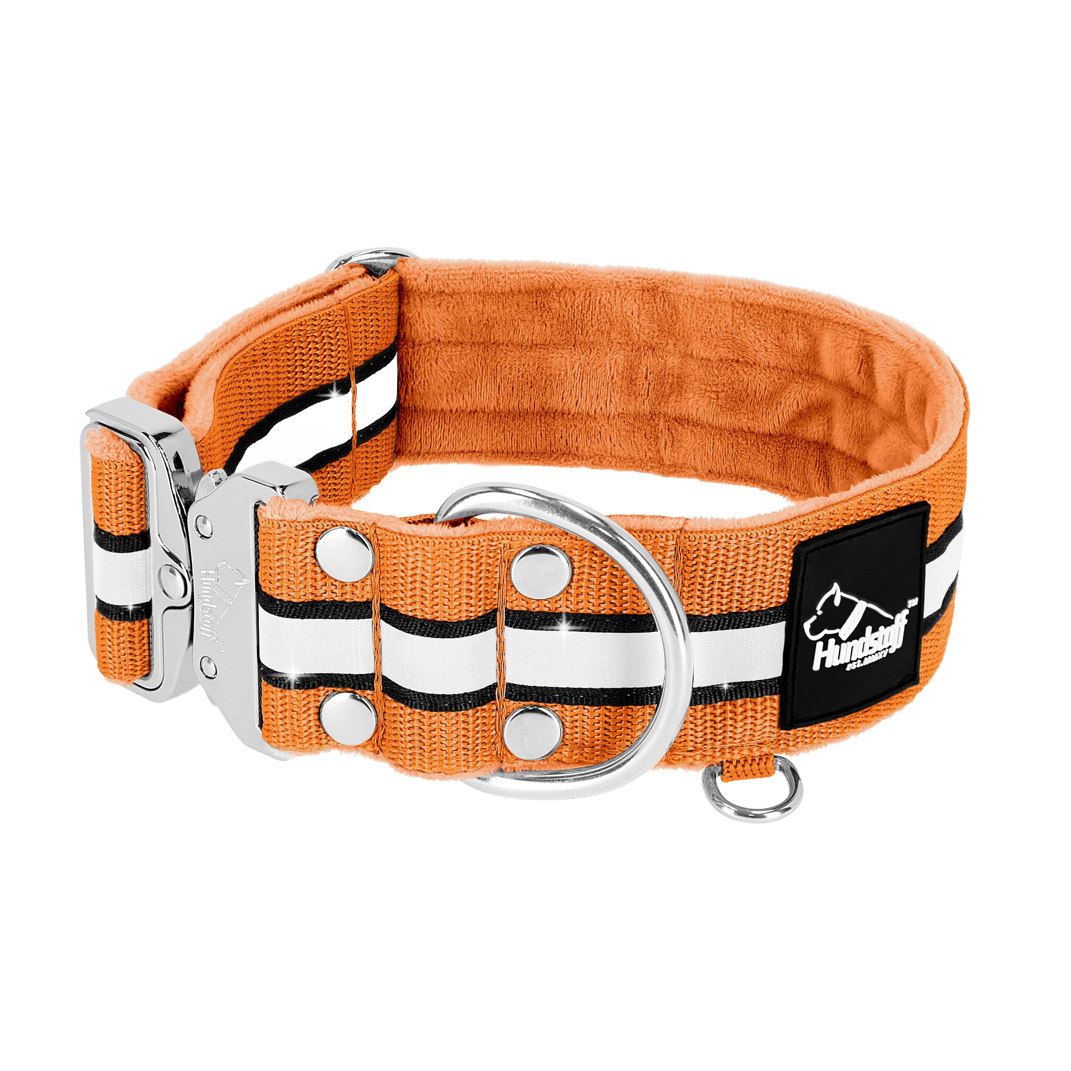 Extreme Silver Buckle Safe Orange - Säkert reflexhalsband - Default Title