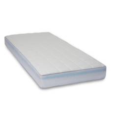 Naturlatex madrass 140x200 - Höjd 18 cm - 5 zoner - Lyxskum madrass medium/fast - Vändbar - Madrass med sval naturlatex topp - Nature By Borg (140x200 cm)