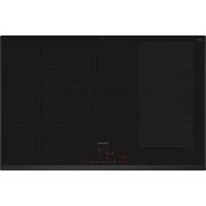 Siemens iQ700, Induction hob, 80 cm, Black