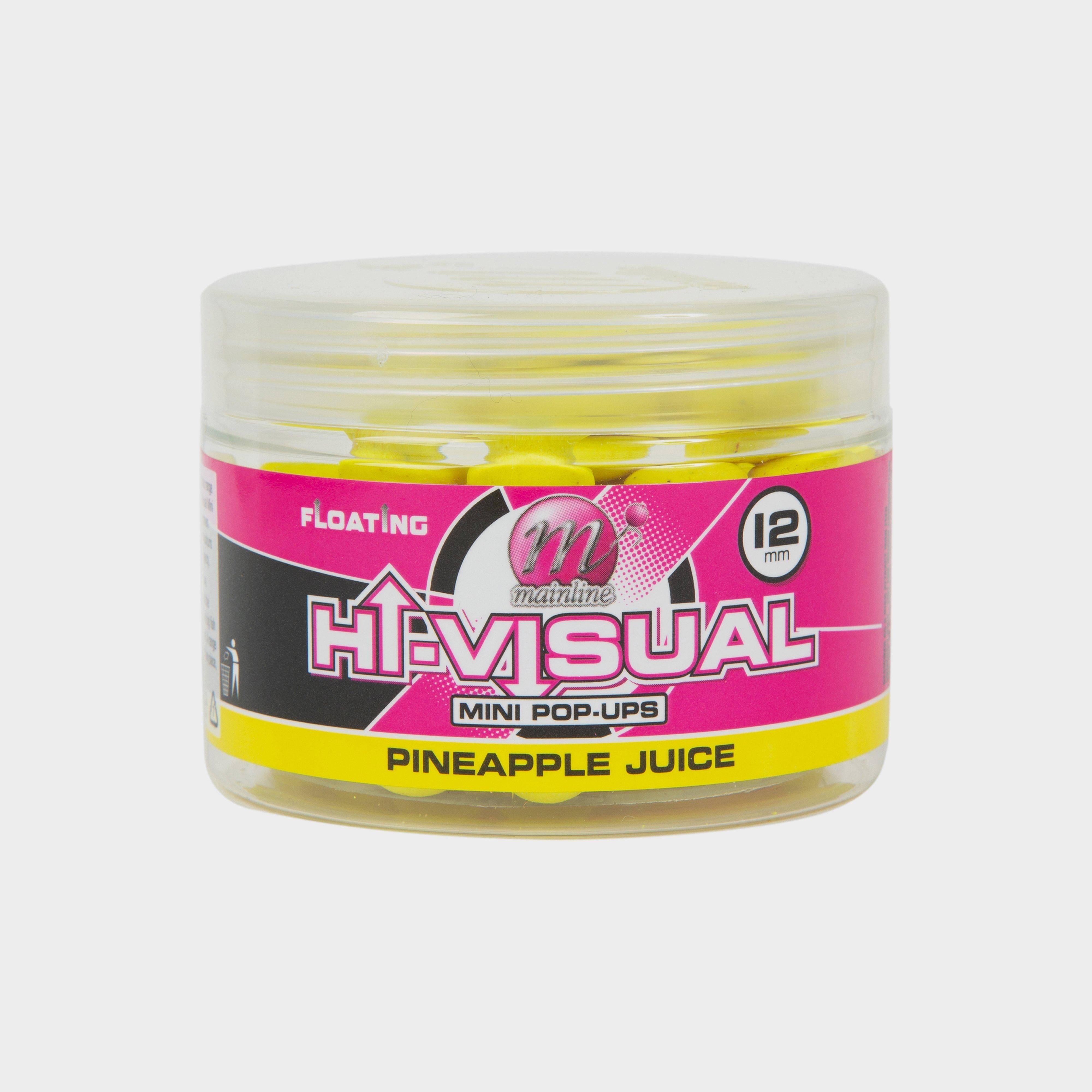 Mainline 12mm Hi Viz Yellow Pineapple Juice Pop Up, Yellow