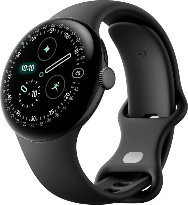 Google Pixel Watch 4 smartklocka 45mm LTE (obsidian/svart)