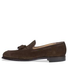 Crockett & Jones 'Cavendish' Suede Loafer Dark Brown