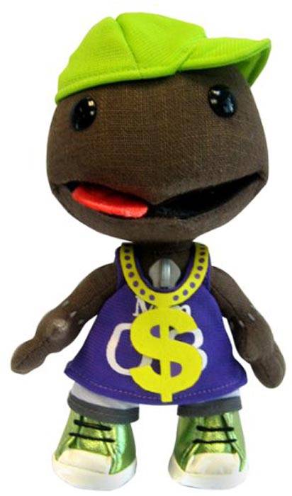 Little Big Planet 2 Sackboy Plush: Rapper (Official) (Ny)