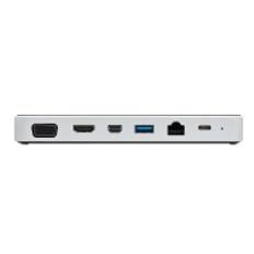 Eaton Tripp Lite Series USB C Docking Station Hub USB Dock Triple Display 4K HDMI VGA USB A/C Gbe - Dockingstation - USB-C - VGA, HDMI, Mini DP - 1Gb