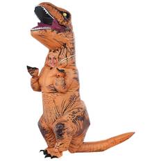 Oppustelig T-Rex Børnekostume