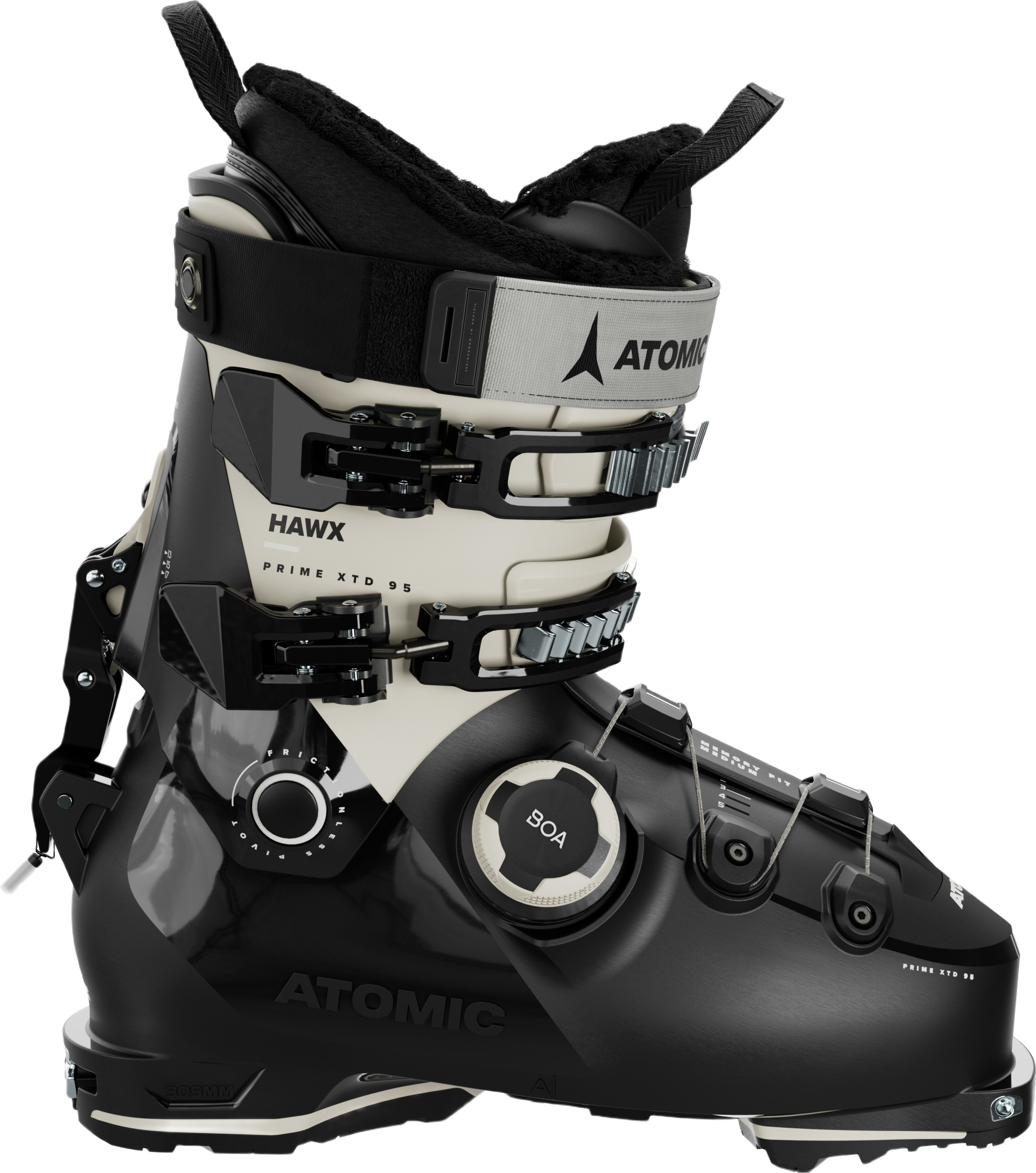 Atomic Hawx Prime XTD 95 BOA W GW 24 26,0 BLACK/STONE (26,0)