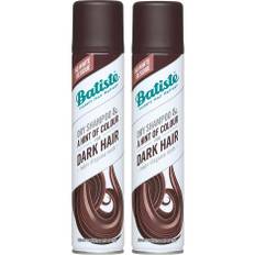 Batiste Dry Shampoo Dark & Deep Brown Duo 2 x Dry Shampoo 200ml - 400 ml