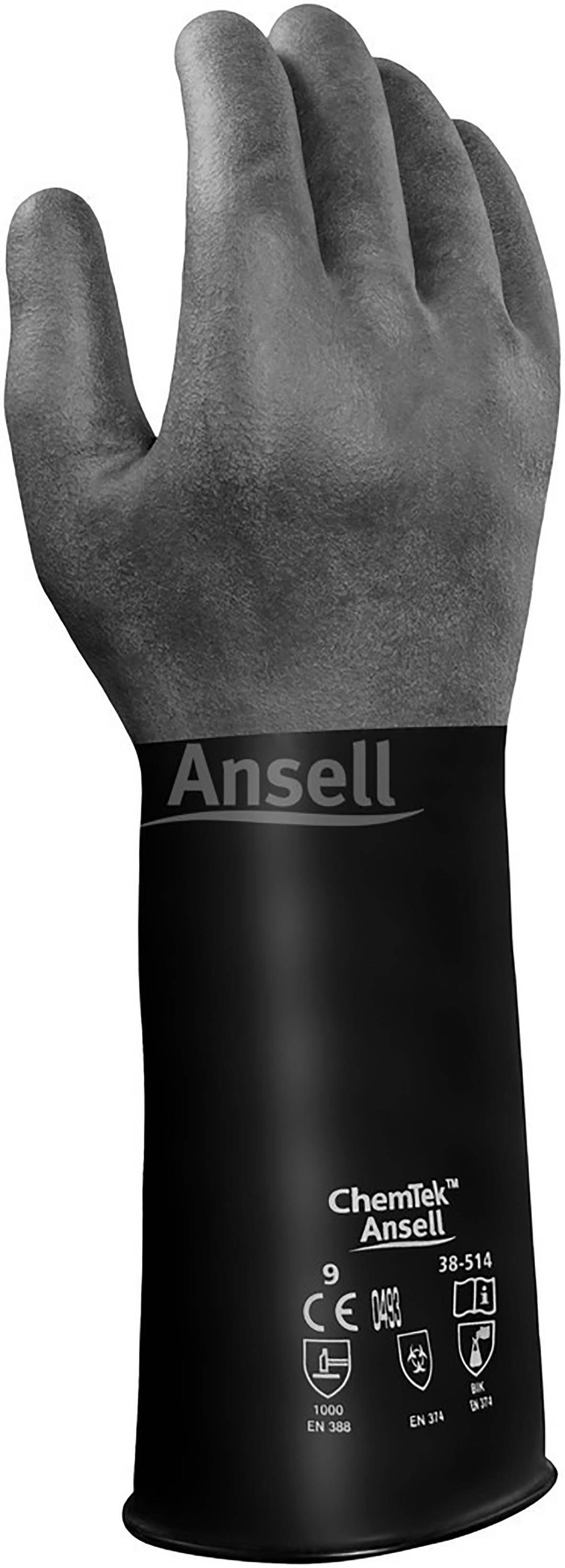 Ansell AlphaTec 38-514 Kemskyddshandske butyl 8