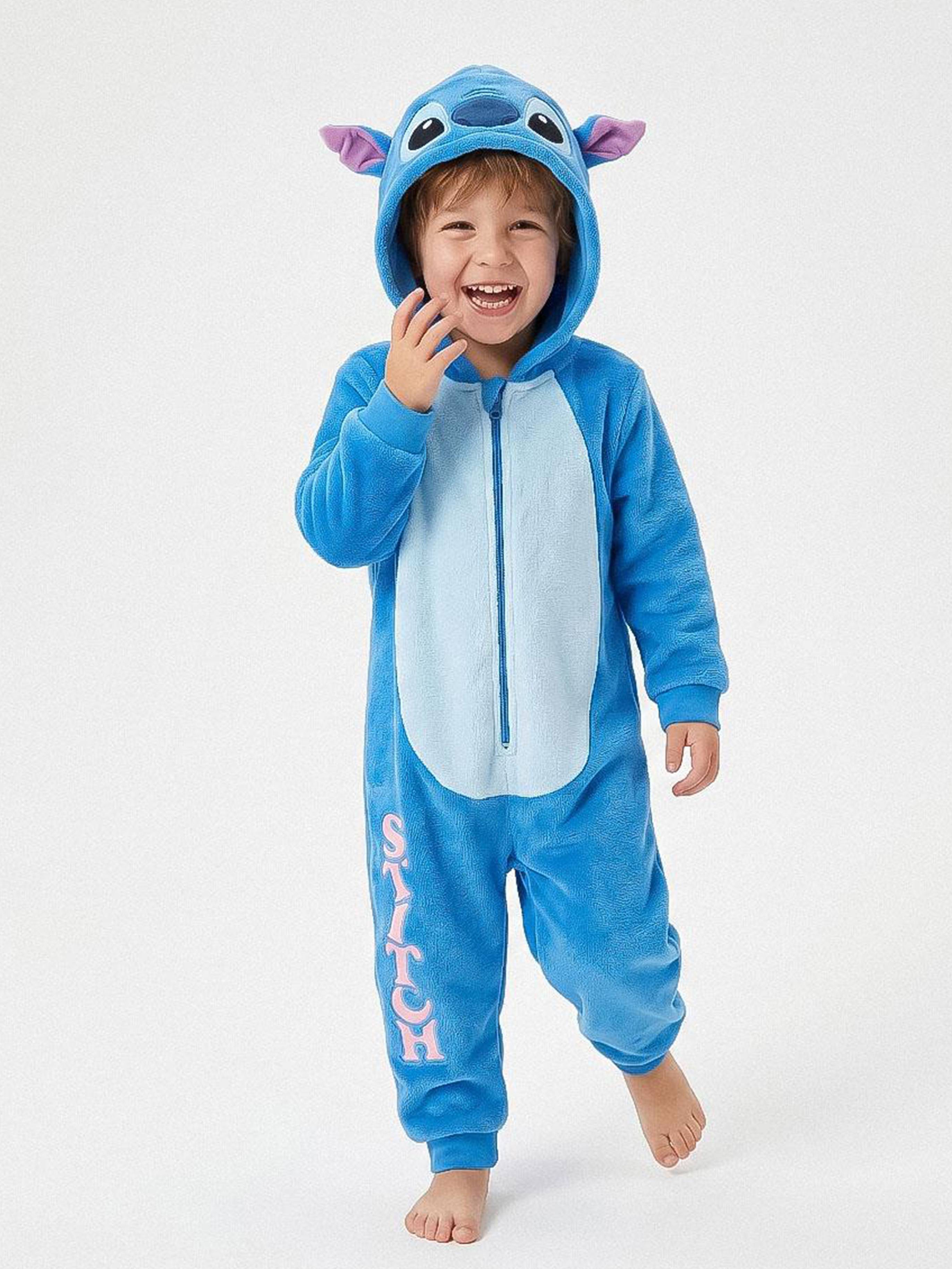 Disney Stitch Heldragt, Blå, 5-6 år