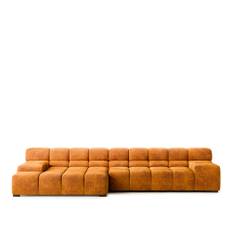 B&B Italia - Tufty-Time divansoffa Large Enia 571 Curry Orange Left - Soffor - Patricia Urquiola