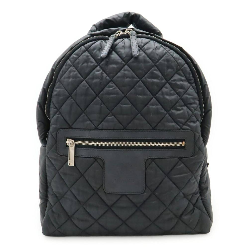 Chanel Vintage Backpack Stl. - Ryggsäkar Från Magasin - Black (L 35cm x W 28.5cm x D 12cm)