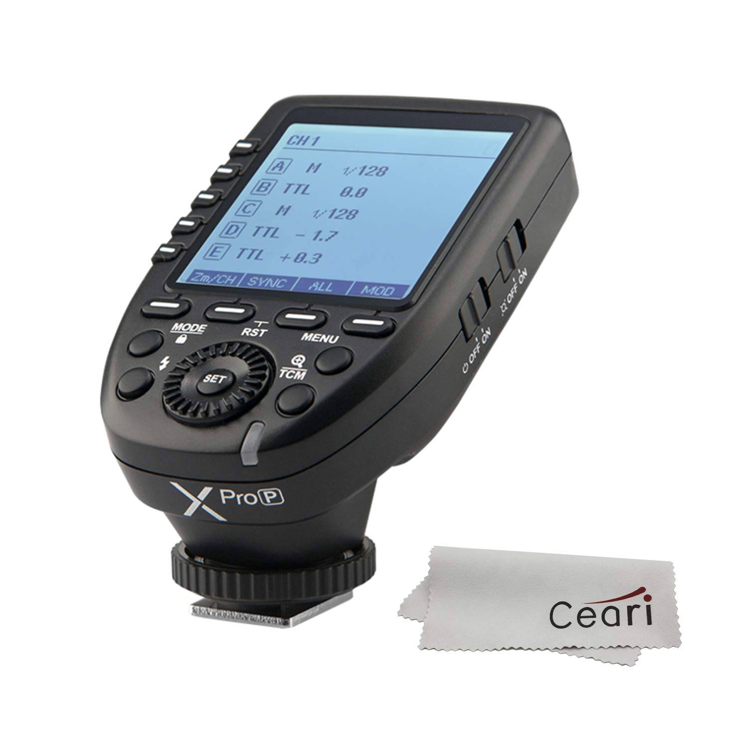 Product with Technical Approval Mark and Japanese Instruction Godox TTL Wireless Flash Large LCD Screen Compatible with Pentax Cameras [Genuine