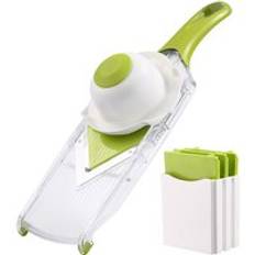 Manuell citronhacka gr&#xF6;nsakshack mandoline v-skivare skivmaskin med 5 utbytbara blad veggie chopper cutter k&#xF6;k verktyg - Stil 3