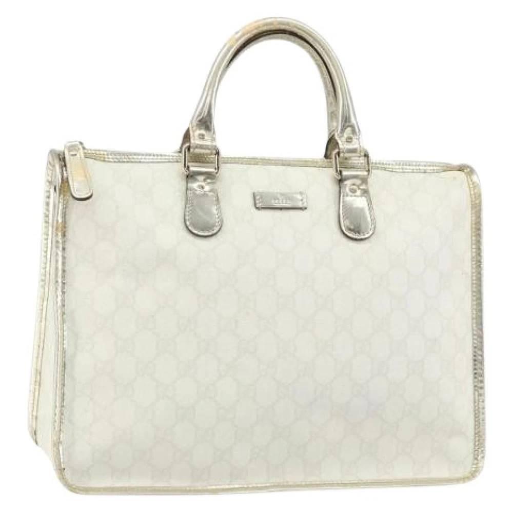 Gucci Vintage Pre-owned Vintage Håndtaske - Vintage - Dame - Hvid - ONE SIZE - Tyl