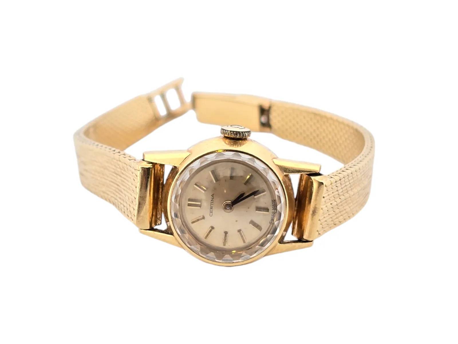 18k Certina klocka 16 mm 29,7 gram