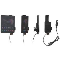 Brodit Aktiv hållare med USB-kabel och cigg-adapter, Samsung Galaxy Z Fold4 5G/Fold5