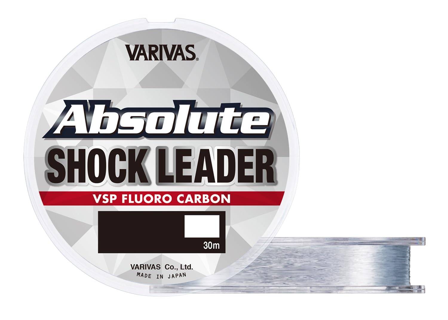 VARIVAS Absolute Shock Leader VSP Fluorkarbon 30m 4lb (Nej. 1)