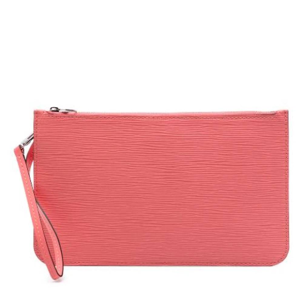 Louis Vuitton Vintage Pre-owned Epi Leather Pouch - Vintage - Dame - Lyserød - ONE SIZE - Uld