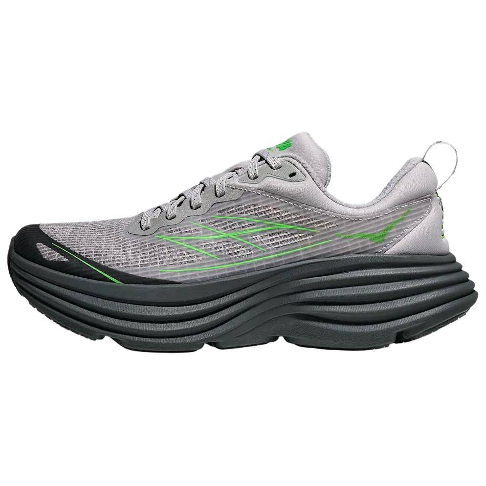 Hoka One One Bondi 8 Stealth Tech Caged Fritidslöparskor Unisex Skor Grå 1155391-OTRR 38