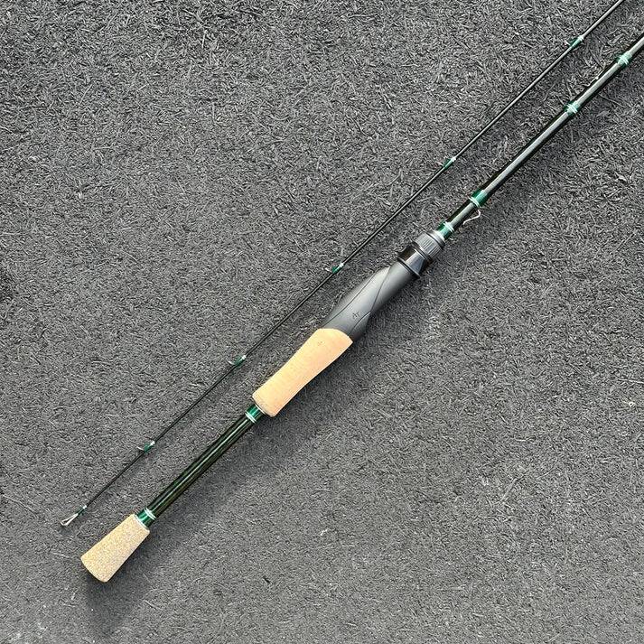 Wolfcreek Damn You Rod 2.0 - Perch & Bass Series - 7’6'' Spinning, 5-25g, Split Handle, 2pc