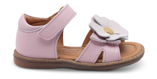 Bisgaard sandal m. blomst 70274.125 - lyserød 26