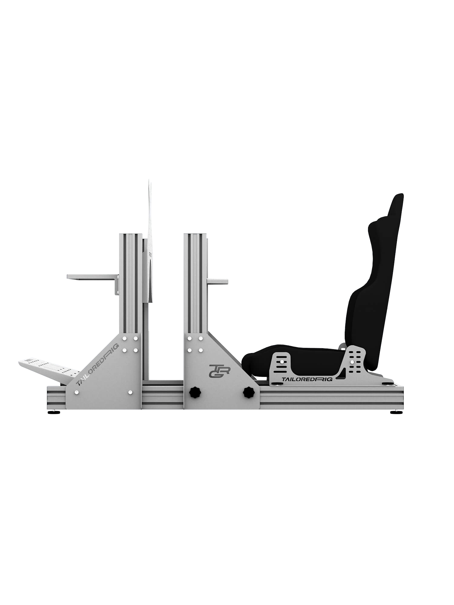 Sim Rig SRR2000 - Verkehrsweiß (RAL 9016) / Nein / Front Mount - Simucube