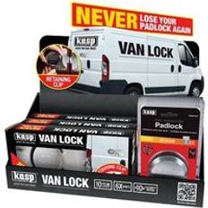 Kasp Van Lock & Hasp with Bracket Counterbox