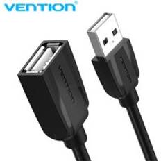 Vention usb 2.0 förlängningskabel data hane till hona kabelförlängare 1m/1.5m/2m/3m/5m för telefonladdning dator usb 2.0 förlängning - 300cm