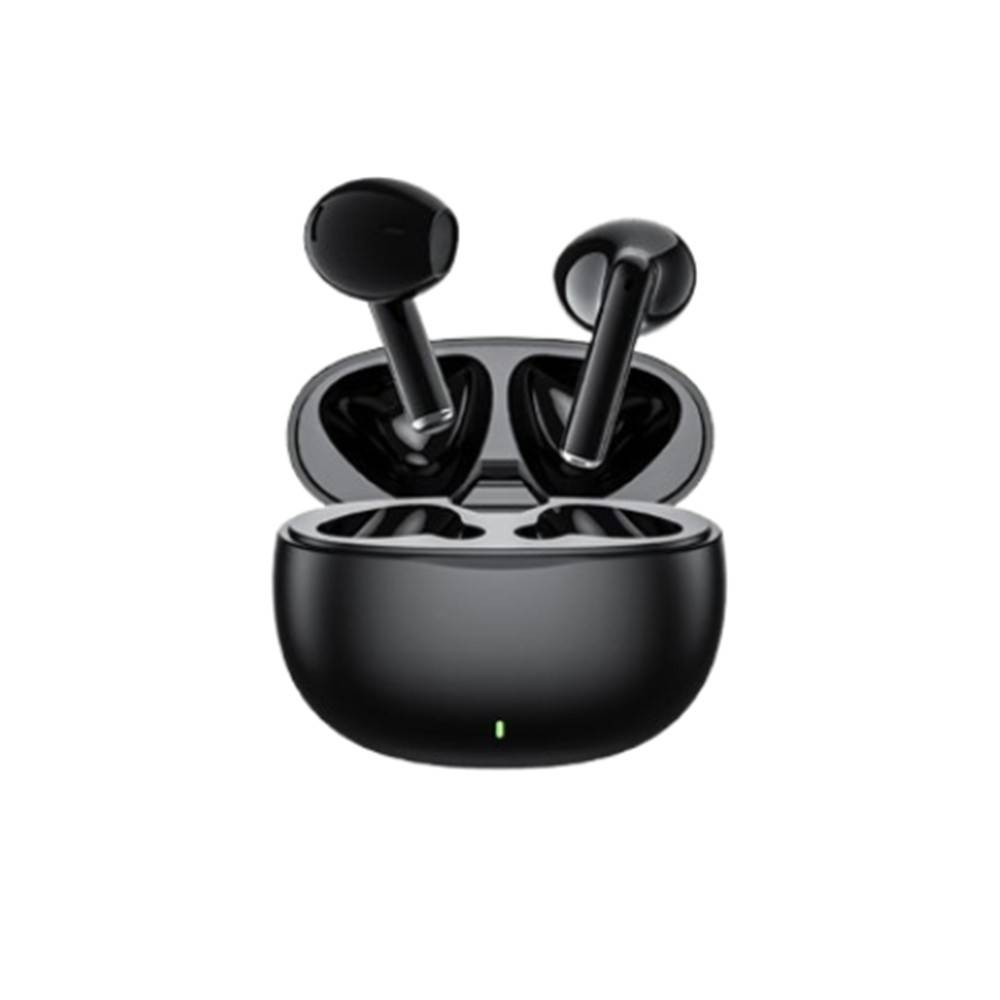 TWS W2 Bluetooth V5.0 ENC høretelefoner - Noise Cancelling - Sort