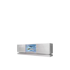 Qiu Tv-bänk 200 cm - Vit TV bänk & mediabänk