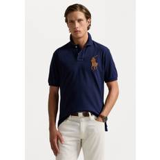 Polo Ralph Lauren CLASSIC FIT LEATHER-PONY POLO SHIRT - Piké - refined navy